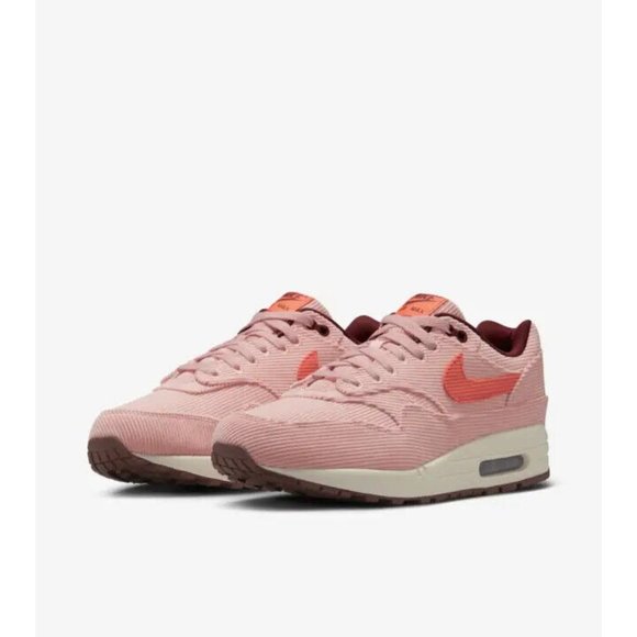 Nike Other - Nike Air Max 1 PRM Corduroy Coral Stardust Men's Sneakers Shoes FB8915-600